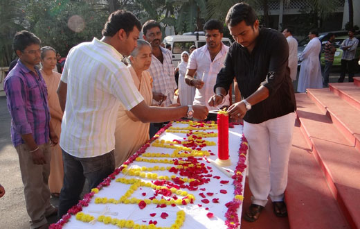 Mangalore Diocese homage to Delhi rape victim